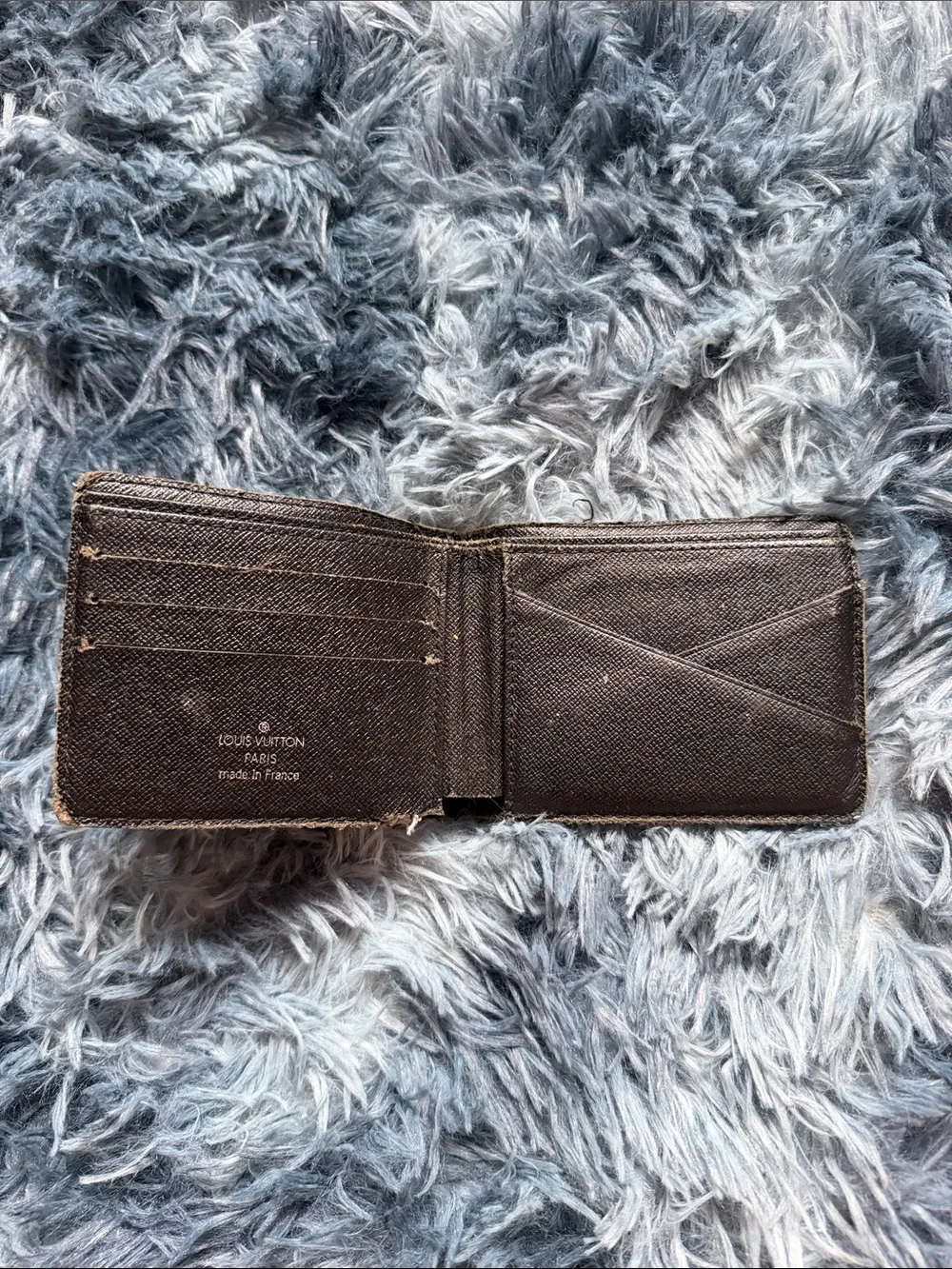 Louis Vuitton Damier Graphite Compact Bi-Fold Wallet - Black